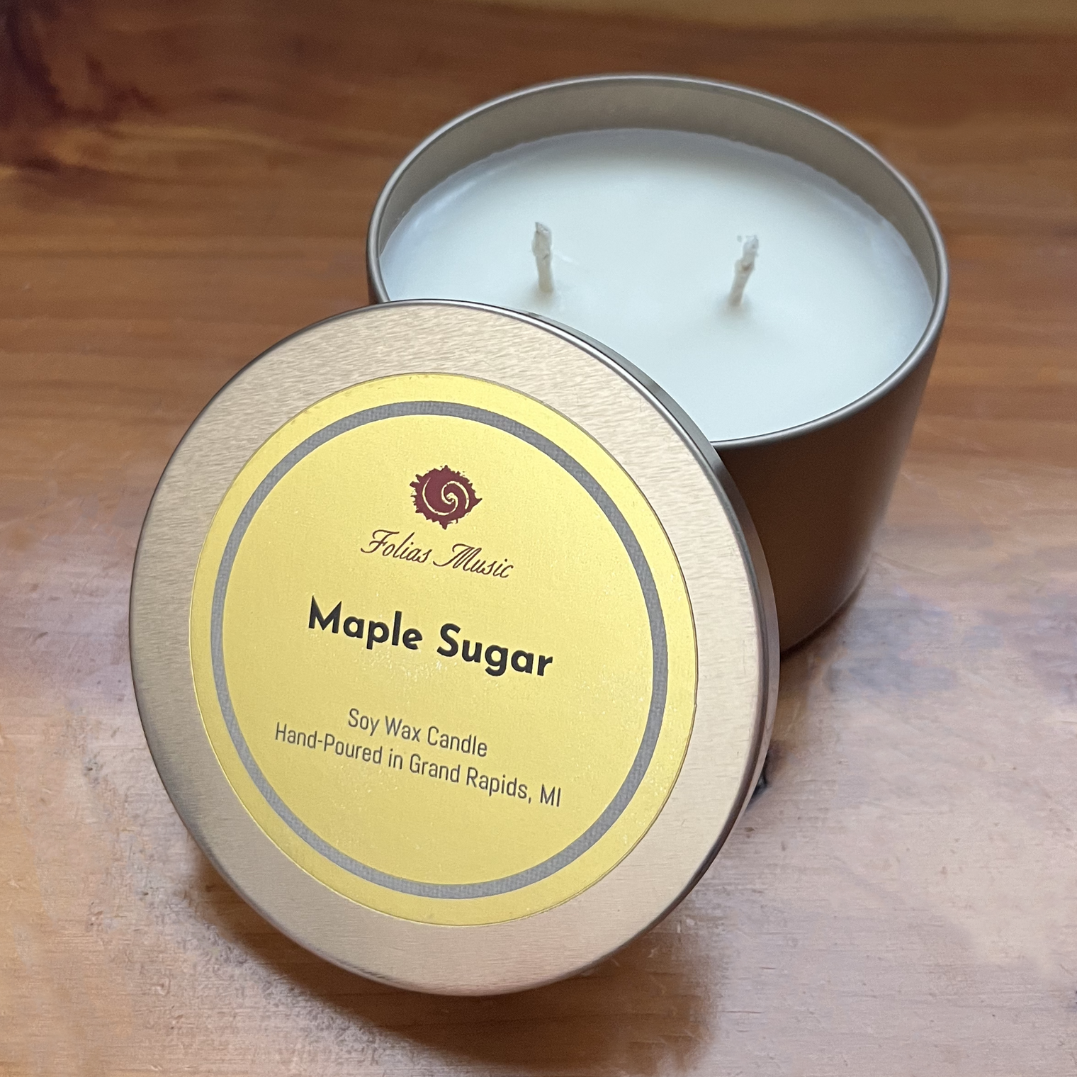 Maple Sugar Candle