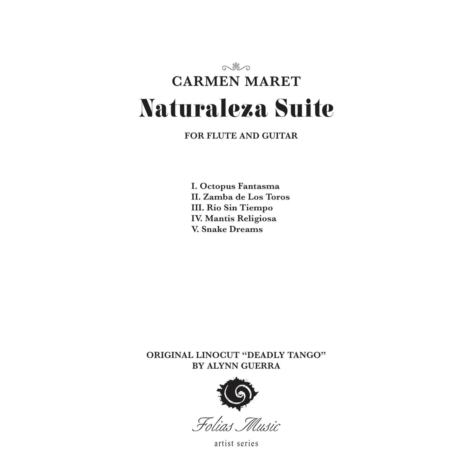 Naturaleza Suite Sheet Music