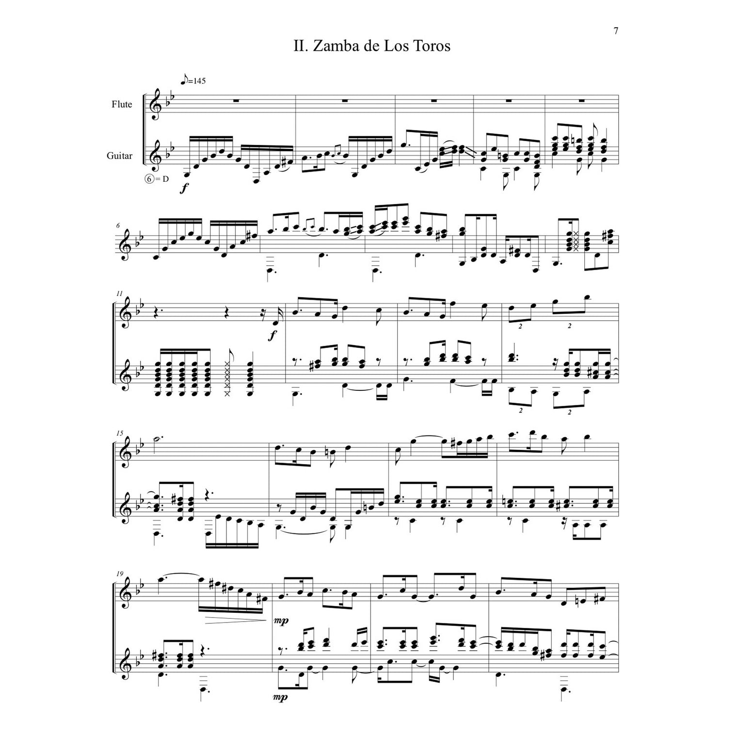 Naturaleza Suite Sheet Music