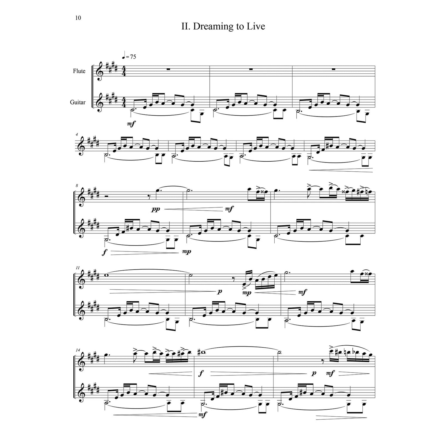 Phoenix Trilogy Sheet Music